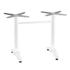 Roma-2 Table Base - White