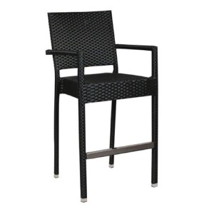 Terrasbarkruk Mezza A Barkruk zwart