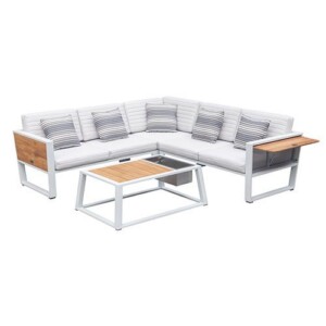 York Lounge Wit - 4 Delig