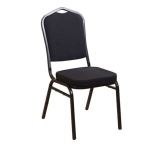 zwart stackchair