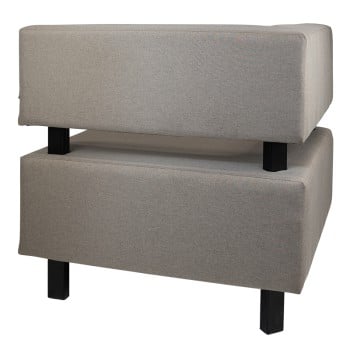 96914430 Ibiza Outdoorbank Hoek Taupe 4