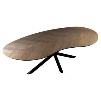 Top Borja Fishbone Eettafel 280x120 1