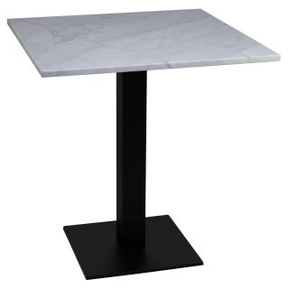 96304593 Onderstel Rivas Zwart 96314830 Tafelblad Marmer Bianco