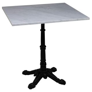 96307546 Onderstel London 4 Black 96314830 Tafelblad Marmer Bianco