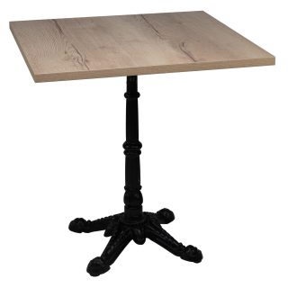 96307546 Onderstel London 4 Black 96800830 Tafelblad T600