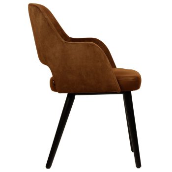 96120980 Olsen Armstoel Roestbruin 3hr