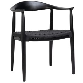 96000610 Stoel Nordic Zwart 1hr