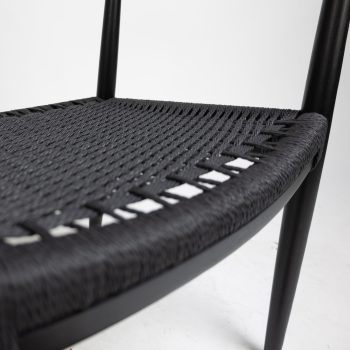 96000610 Stoel Nordic Zwart 6hr