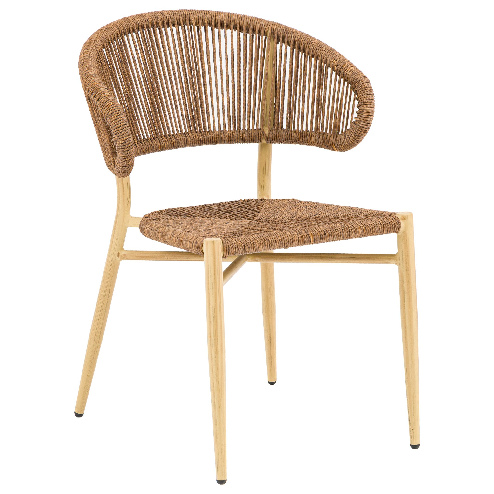 Jayce Terrace Chair Oak/Brown Kaja Interiors