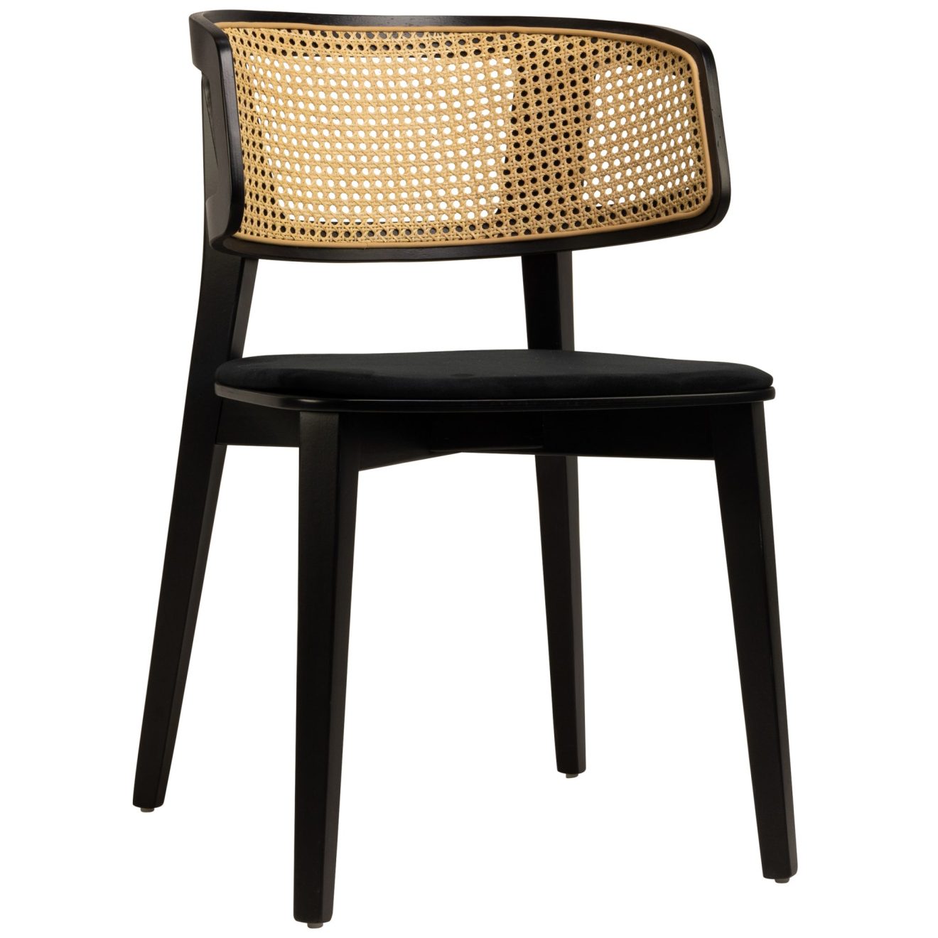 96106920 Stoel Salley Zwart 1hr