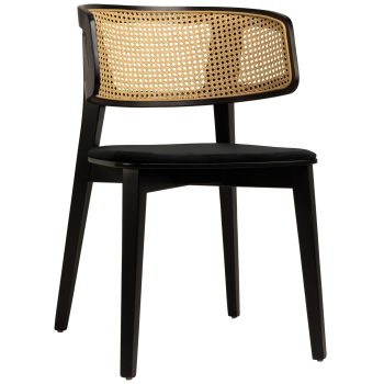 96106920 Stoel Salley Zwart 1hr