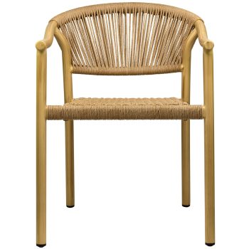 96915190 Jaxon Terrasstoel Naturel Naturel 2hr