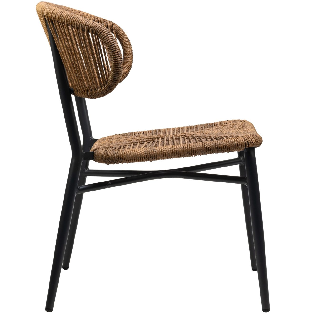 96915260 Terrasstoel Jorden Charcoal Naturel 3hr
