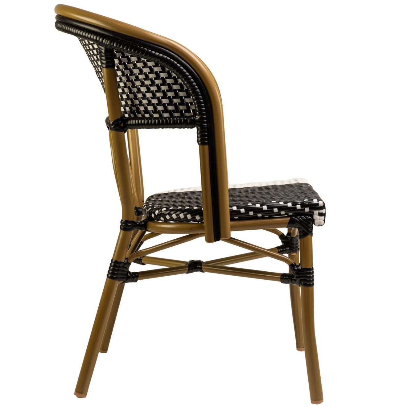 96915270 Terrasstoel Santa Cruz Zwart 3hr