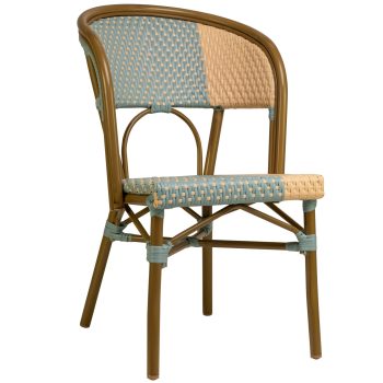 96915280 Terrasstoel Santa Cruz Blauw 1hr