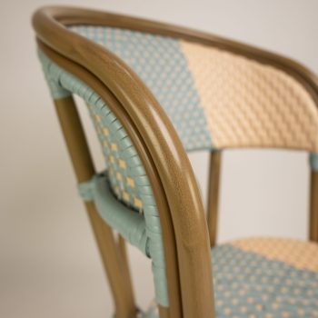 96915280 Terrasstoel Santa Cruz Blauw 9hr