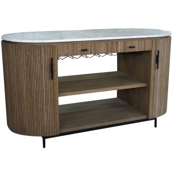 95100040 Moretti Buffetkast Wit Marmer 1hr