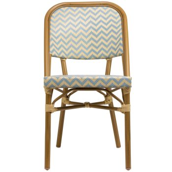 96914280 Terrasstoel Marceille Blauw 2hr