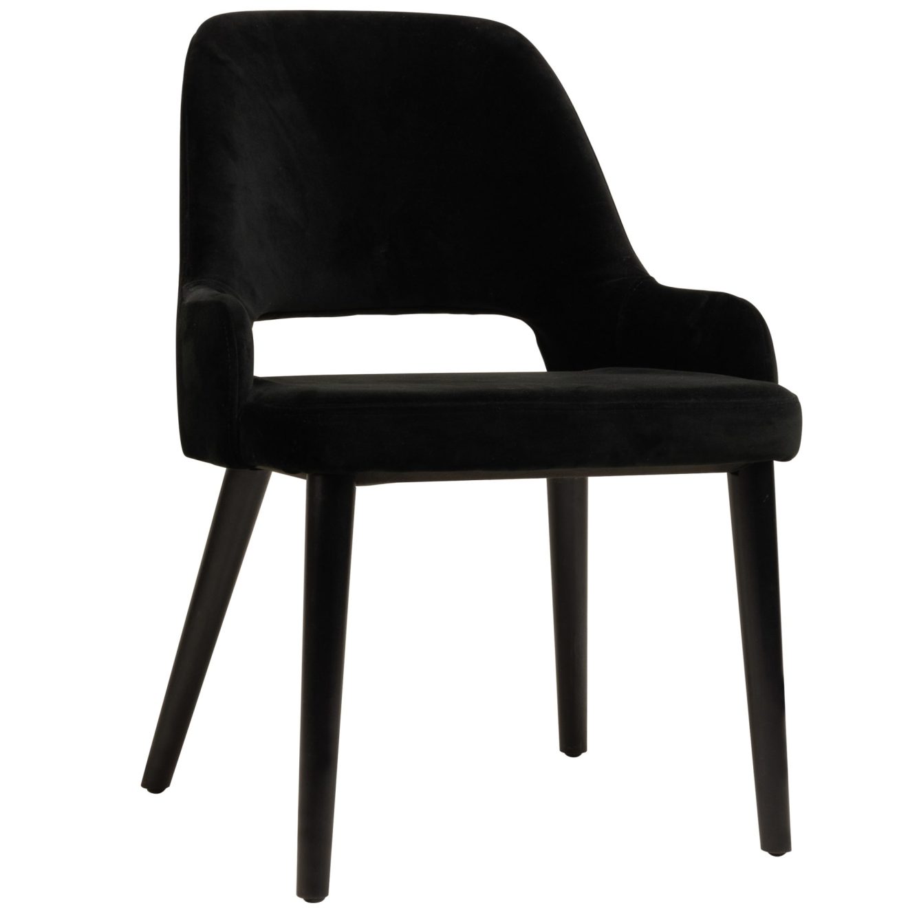 96100020 Stoel Cavale Zwart 1hr