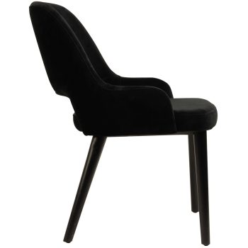 96100020 Stoel Cavale Zwart 3hr