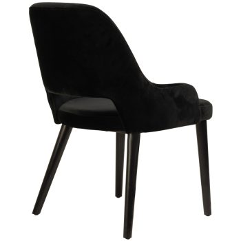 96100020 Stoel Cavale Zwart 4hr
