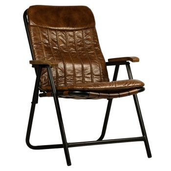 96123630 India Klapstoel Cognac 1