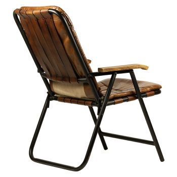 96123630 India Klapstoel Cognac 4