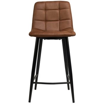 96201940 Barkruk Lauren Laag Cognac 2hr