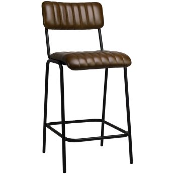 96202490 Barkruk Jenson Laag Cognac 1hrr