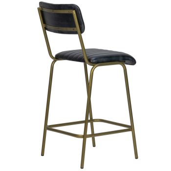 96202500 Barkruk Jenson Zwart Halfhoog 4hr