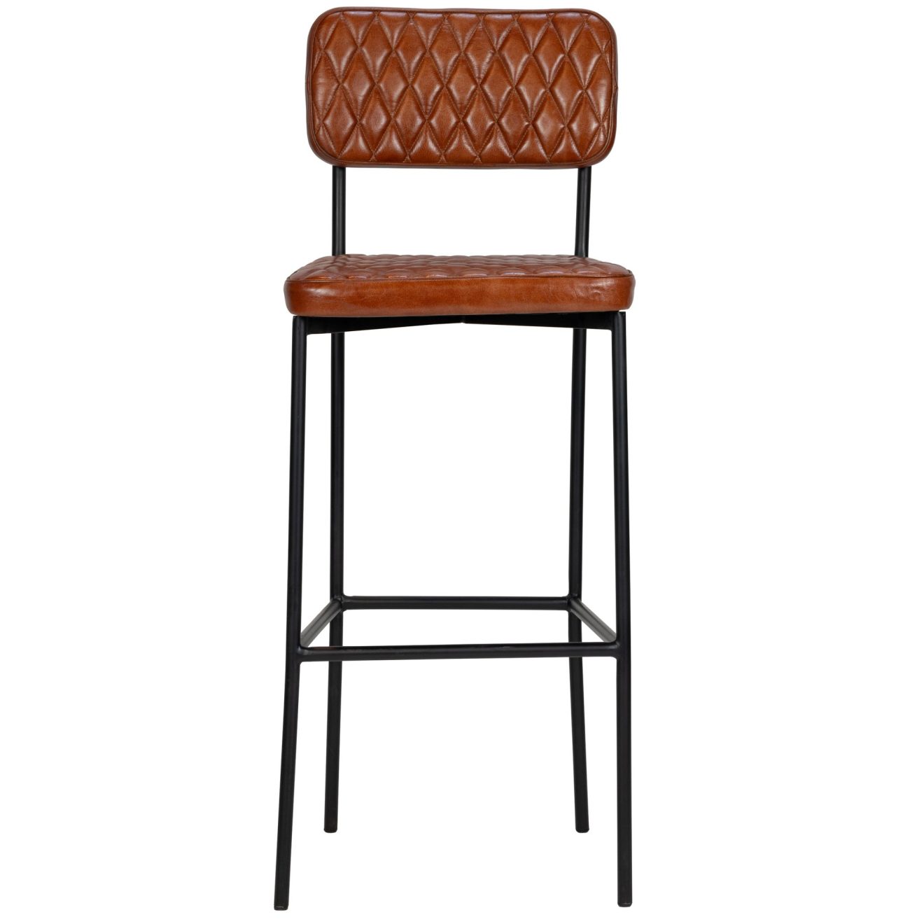 96203050 Barkruk Jade Cognac Leder 2hr