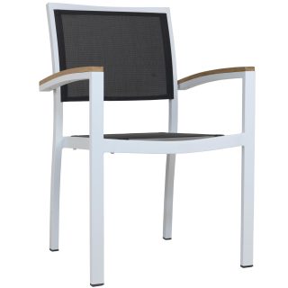 96906988 Terrasstoel Cenon Wit 1hr