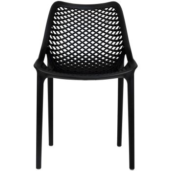 96913701 Terrasstoel Air Zwart 2hr