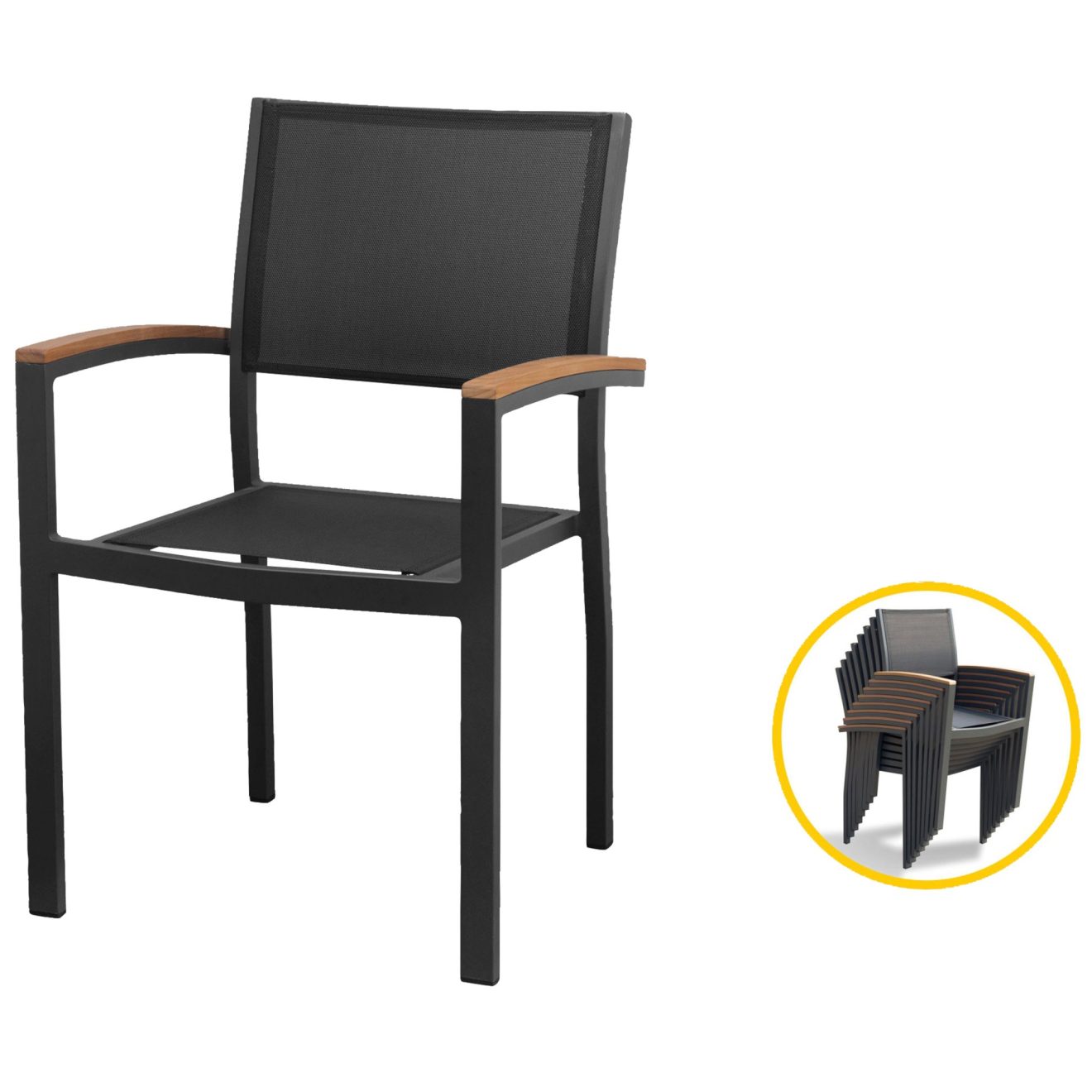 96915130 Heck Diningset 13delig 8hr