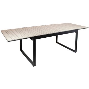 96916010 Ebby Dining Antraciet 1xrugbank 4xstoel 14hr