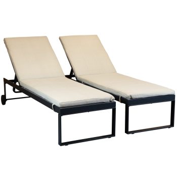 96916170 Cobie Sunlounger Antraciet 1hr