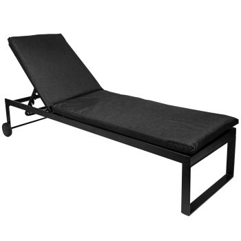 96916180 Cobie Sunlounger Zwart 2hr