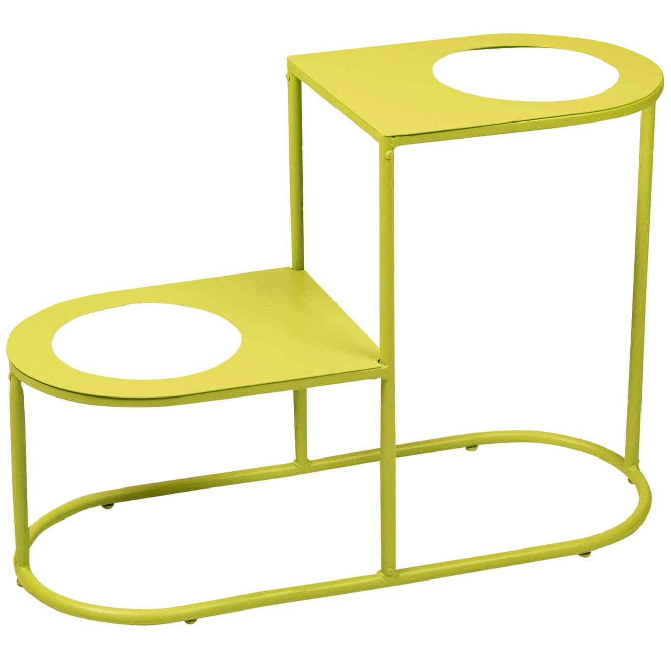 96916200 Elko Dining Set Antraciet+plantenhouder Naudi Geel 7hr