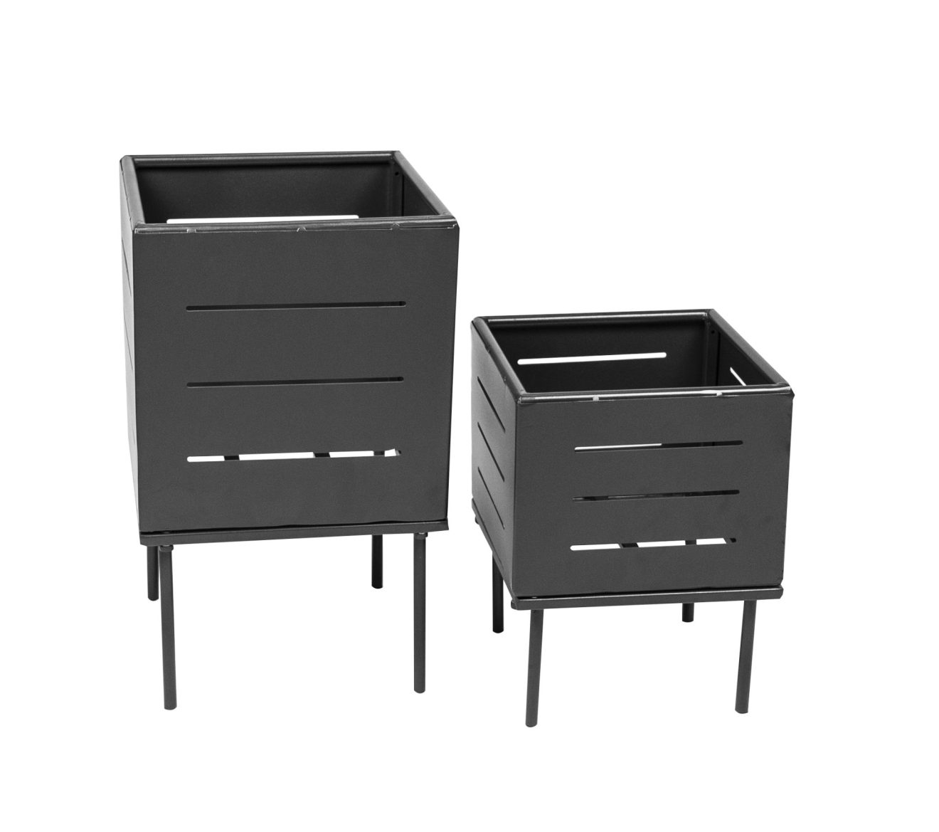 96916220 Maudi Loungeset Antraciet+planthouder Nowa 8hr