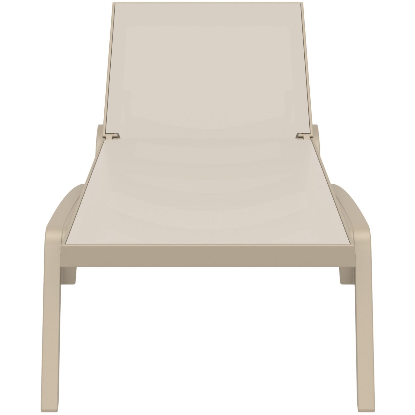 96916280 Pacific Sunlounger Taupe 2hr