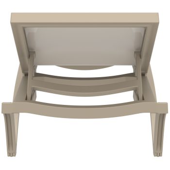 96916280 Pacific Sunlounger Taupe Taupe 5hr