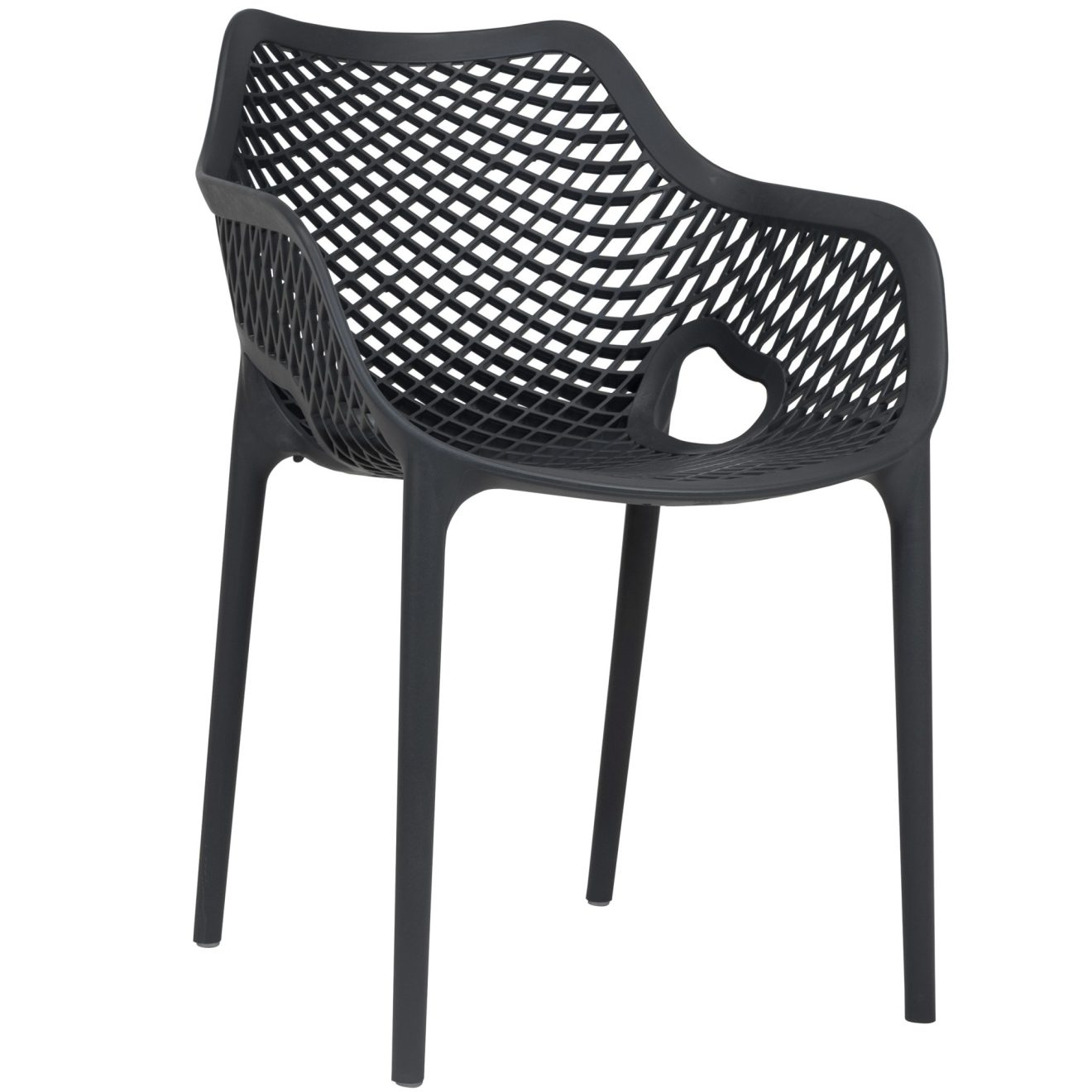 96924350 Terrasstoel Air Arm Grijs 1hr