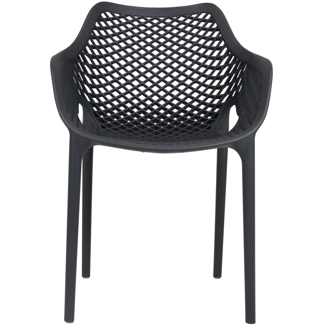 96924350 Terrasstoel Air Arm Grijs 2hr