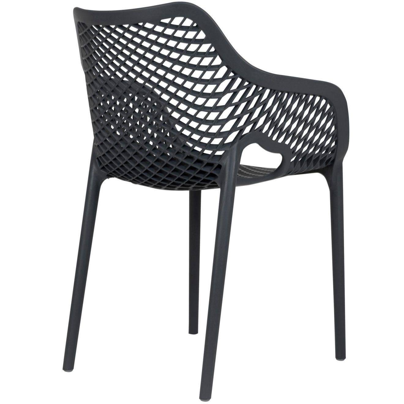 96924350 Terrasstoel Air Arm Grijs 4hr