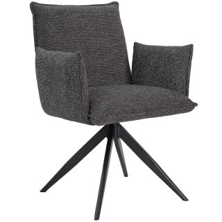 96124260 Nella Armstoel Antraciet 1hr