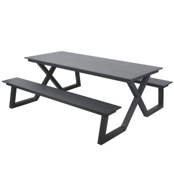 96906590 Darby Alu Picknickset Antraciet 1hr