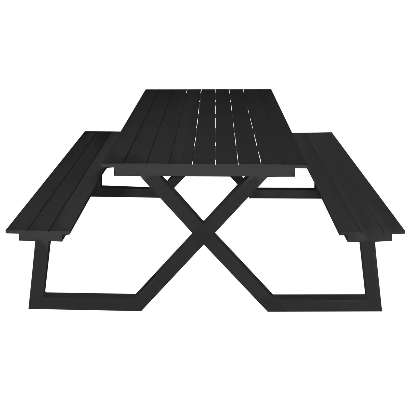 96906590 Darby Alu Picknickset Antraciet 3hr