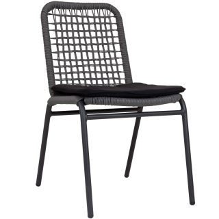 96929530 Terrasstoel Trobe Grijs 1hr