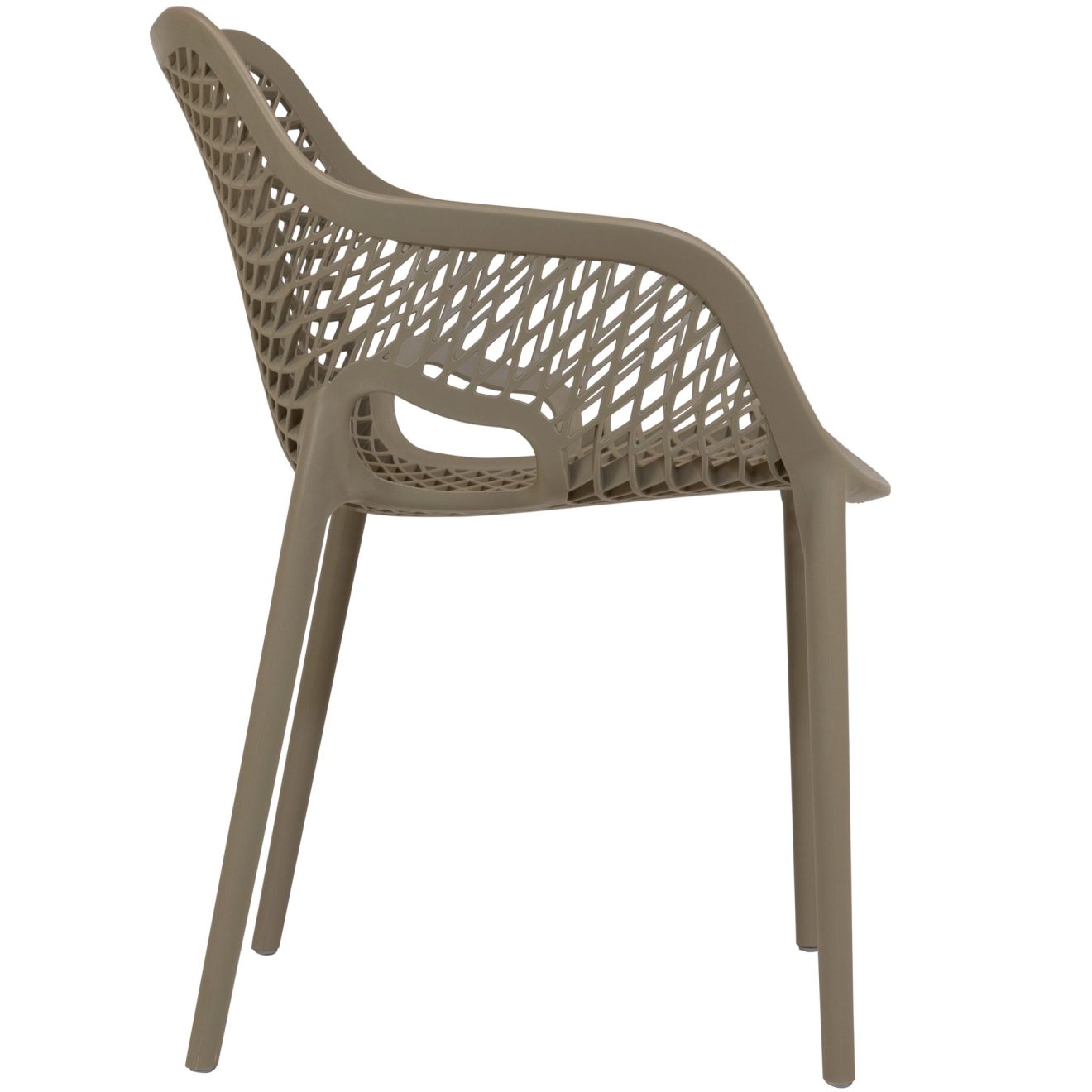 96990900 Terrasstoel Air Arm Taupe 3hr