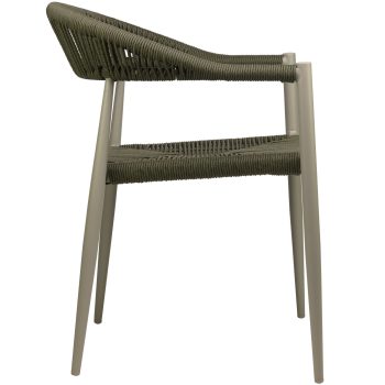 96916340 Terrasstoel Jonah Groen 3hrr